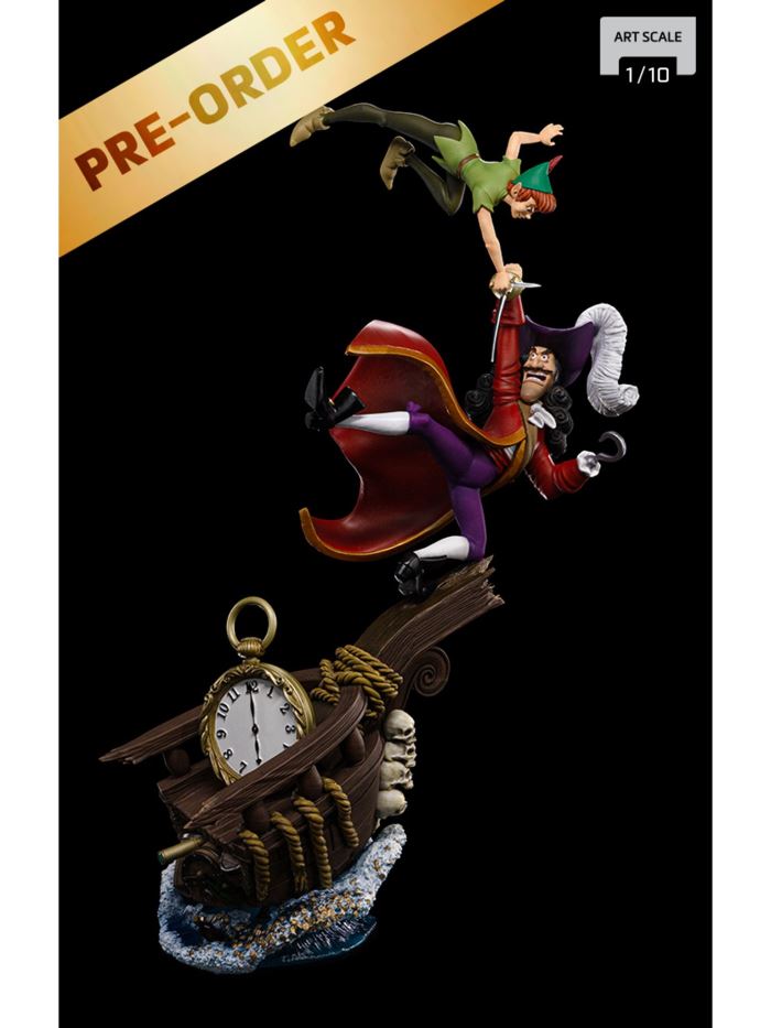 Disney 100TH - Peter Pan vs Hook - Art Scale 1/10