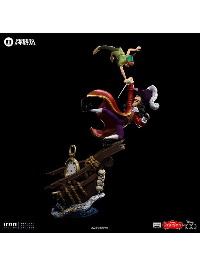 Disney 100TH - Peter Pan vs Hook - Art Scale 1/10