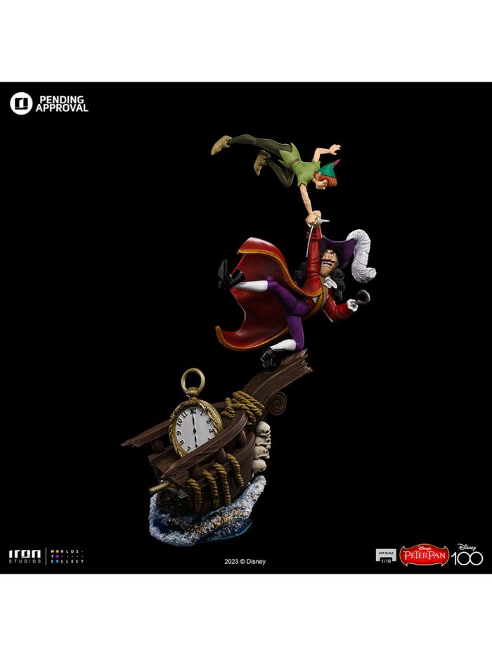 Disney 100TH - Peter Pan vs Hook - Art Scale 1/10