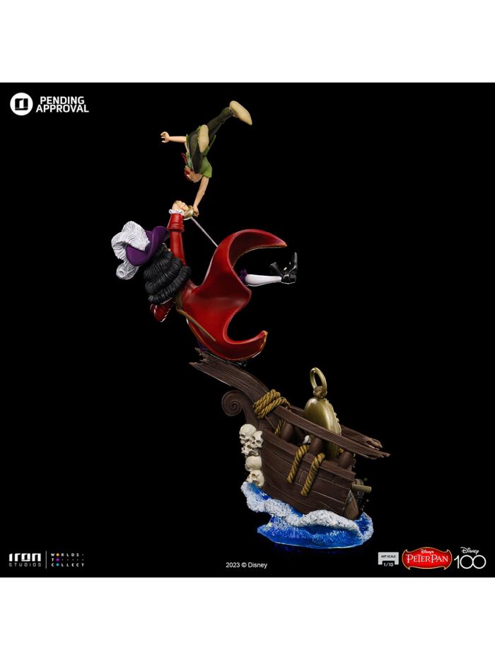 Disney 100TH - Peter Pan vs Hook - Art Scale 1/10