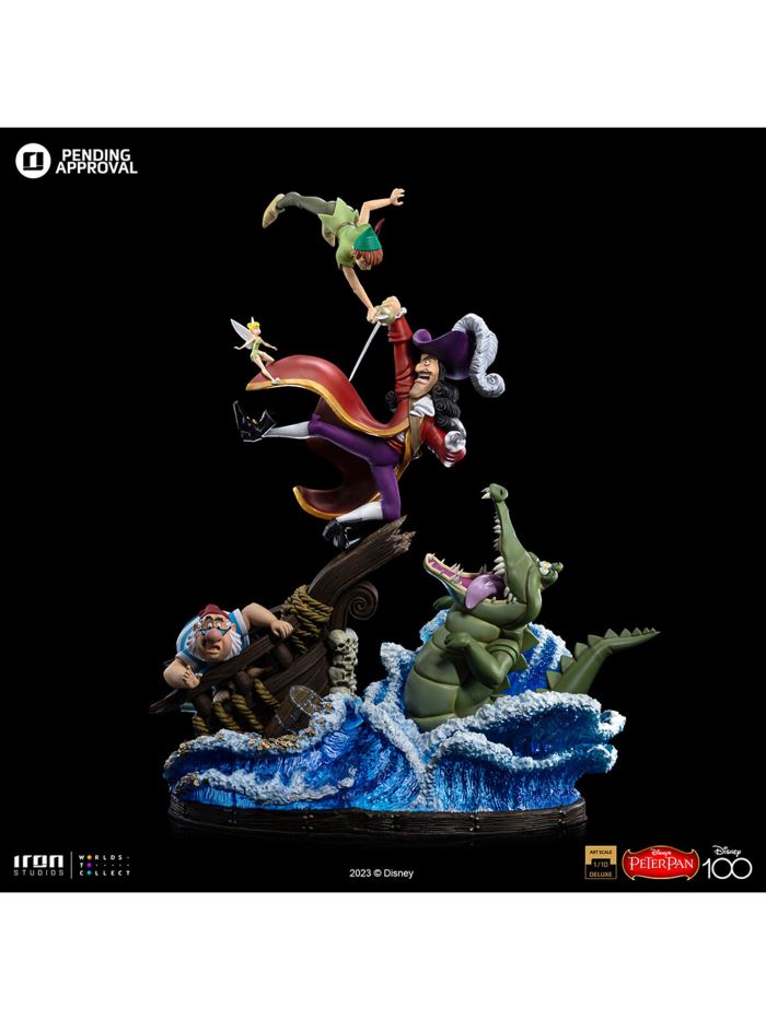 Disney 100TH - Peter Pan vs Hook - Art Scale 1/10