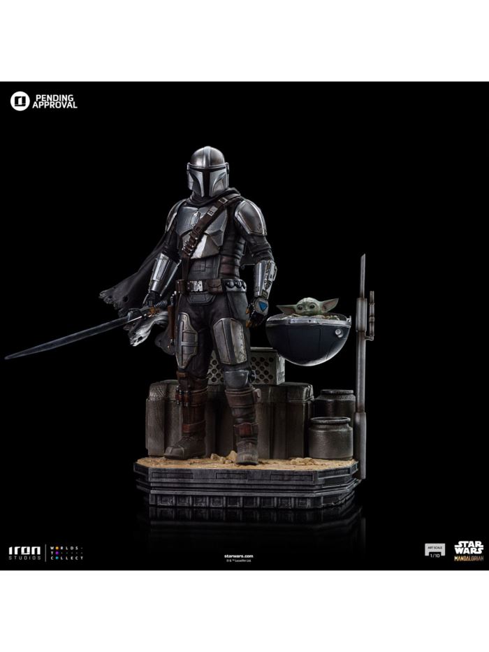 Star Wars The Mandalorian - Din Djarin & Din Grogu 1/10