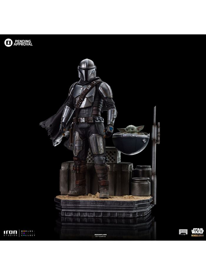 Star Wars The Mandalorian - Din Djarin & Din Grogu 1/10