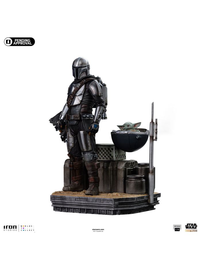 Star Wars The Mandalorian - Din Djarin & Din Grogu 1/10