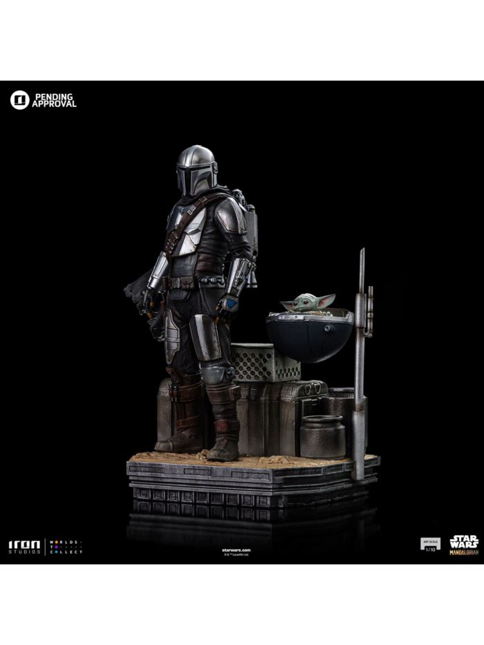 Star Wars The Mandalorian - Din Djarin & Din Grogu 1/10