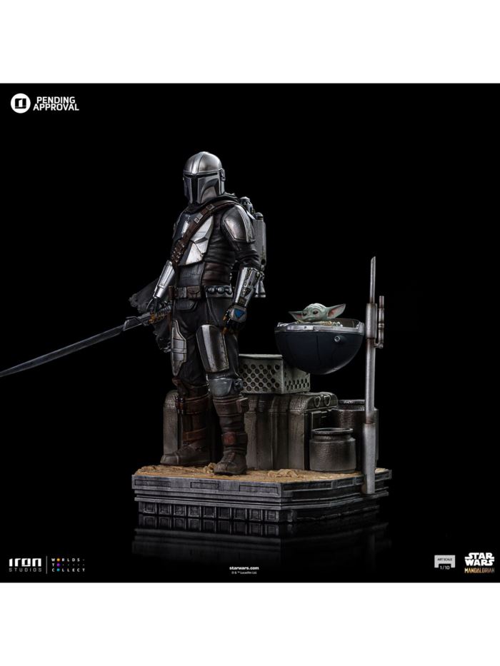 Star Wars The Mandalorian - Din Djarin & Din Grogu 1/10