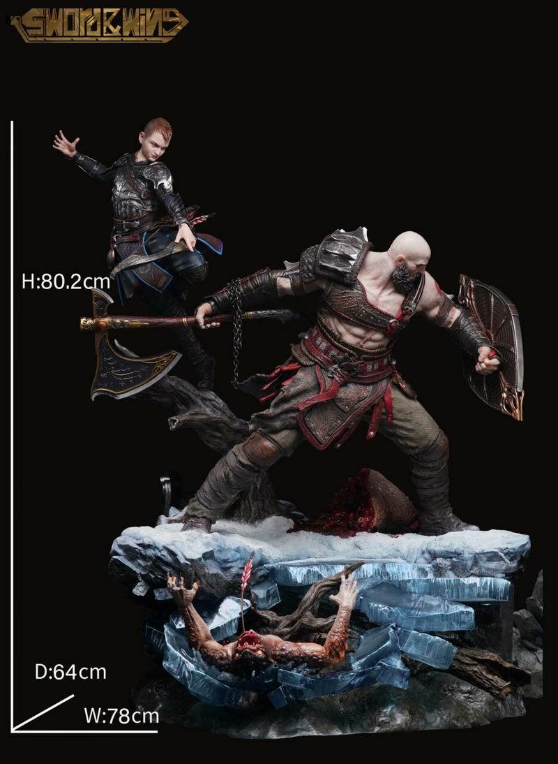 God of War Ragnarok Kratos & Atreus 1/4