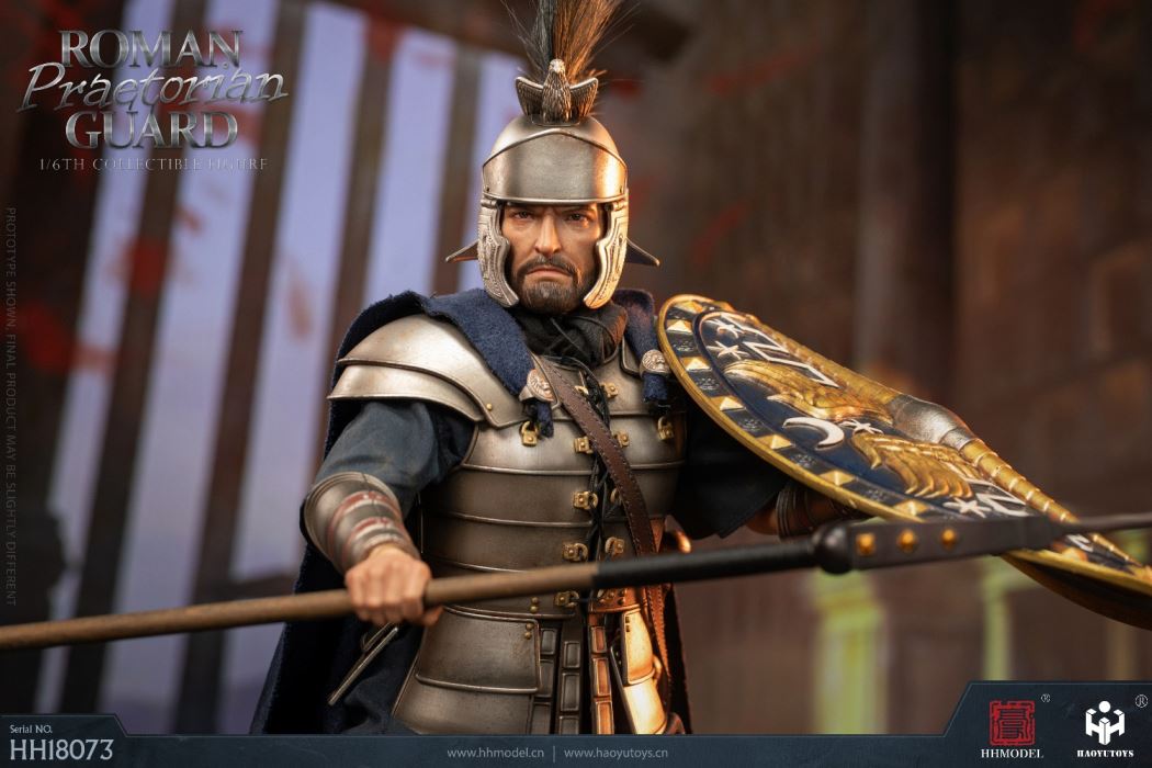 Imperial Legion - Silver Armored Roman Guard 1/6