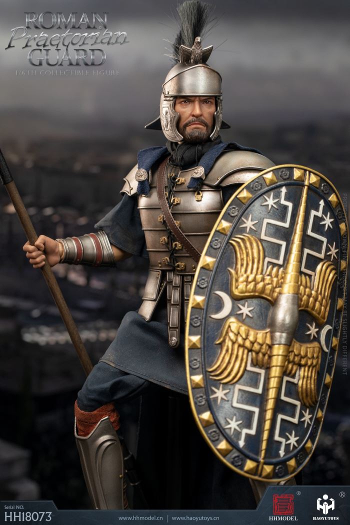 Imperial Legion - Silver Armored Roman Guard 1/6