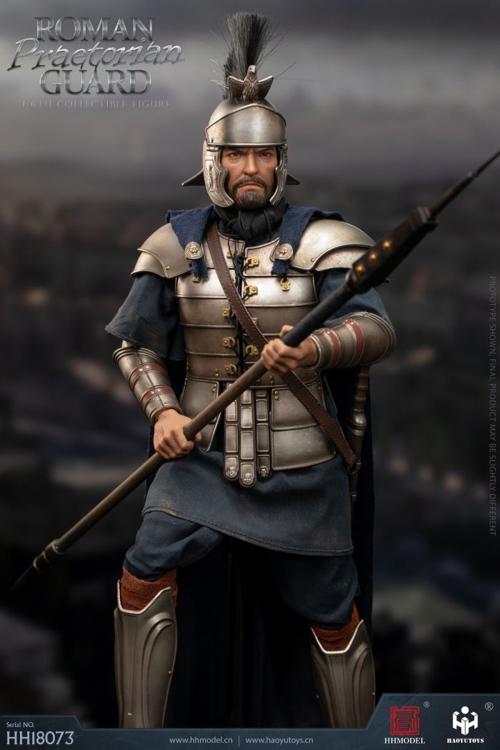 Imperial Legion - Silver Armored Roman Guard 1/6
