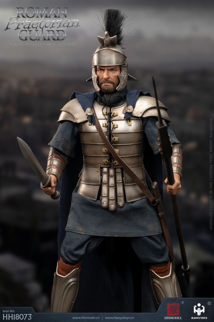 Imperial Legion - Silver Armored Roman Guard 1/6