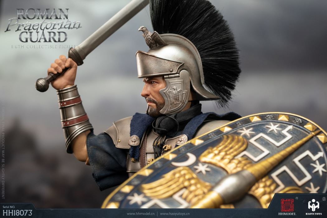 Imperial Legion - Silver Armored Roman Guard 1/6