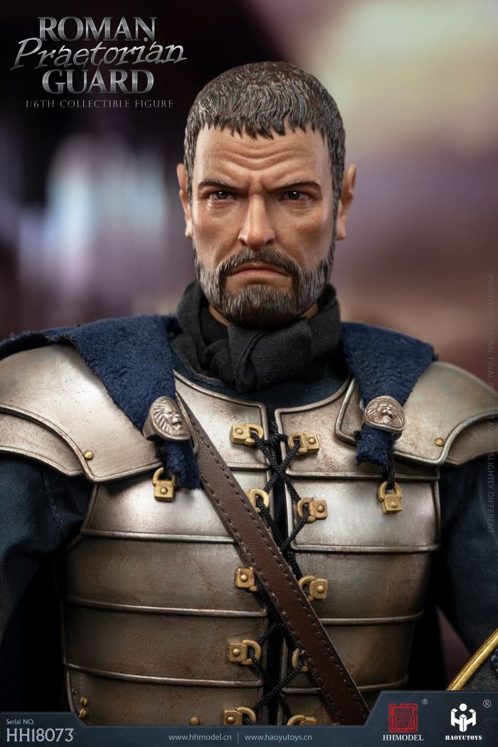 Imperial Legion - Silver Armored Roman Guard 1/6