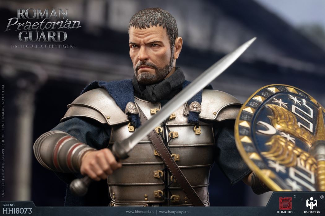 Imperial Legion - Silver Armored Roman Guard 1/6