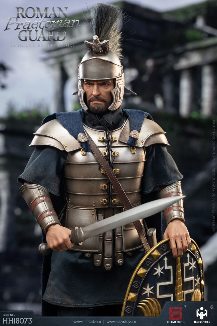 Imperial Legion - Silver Armored Roman Guard 1/6