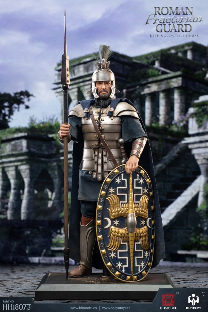 Imperial Legion - Silver Armored Roman Guard 1/6