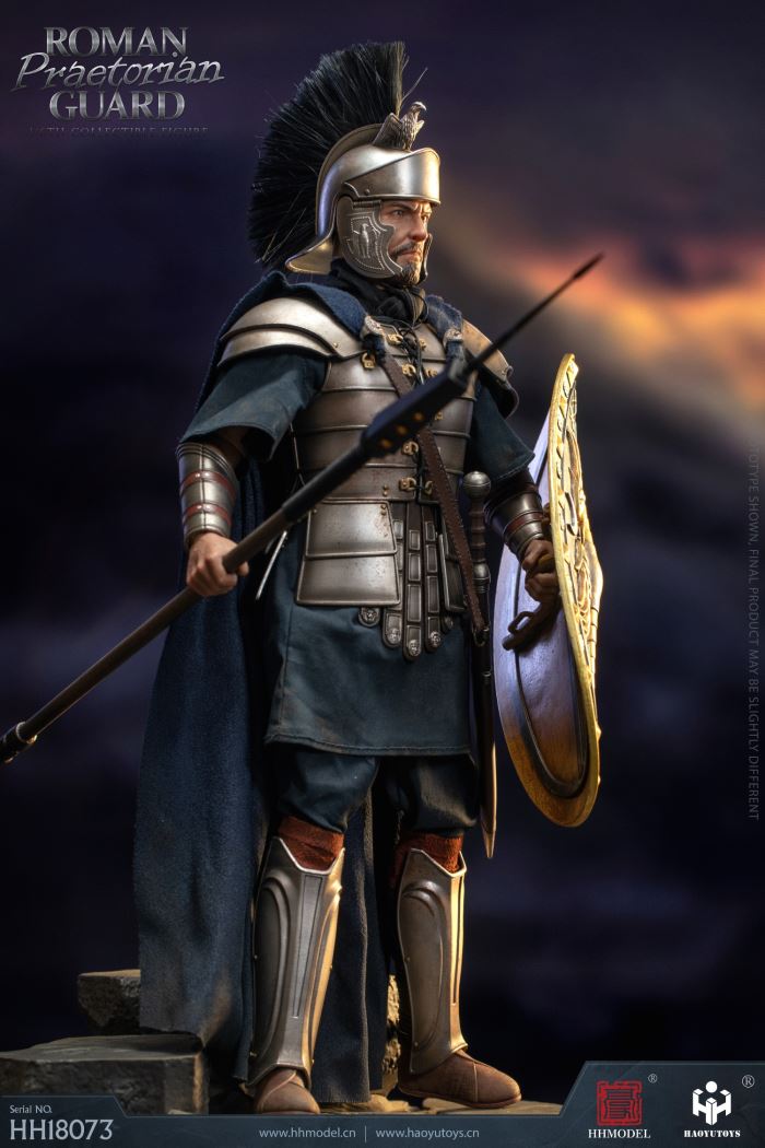 Imperial Legion - Silver Armored Roman Guard 1/6