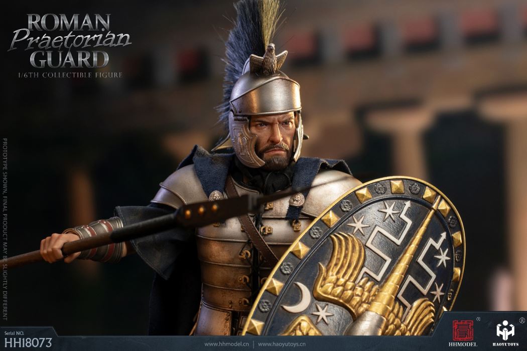 Imperial Legion - Silver Armored Roman Guard 1/6