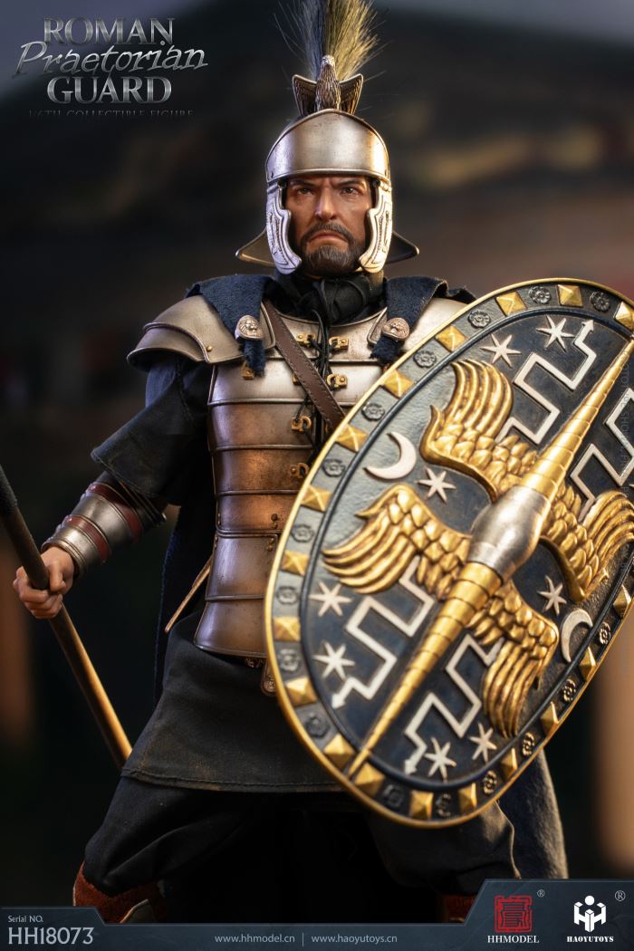 Imperial Legion - Silver Armored Roman Guard 1/6