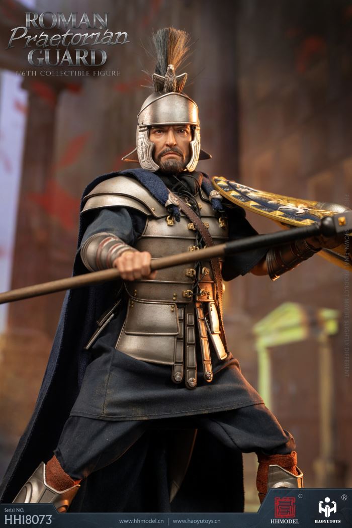 Imperial Legion - Silver Armored Roman Guard 1/6