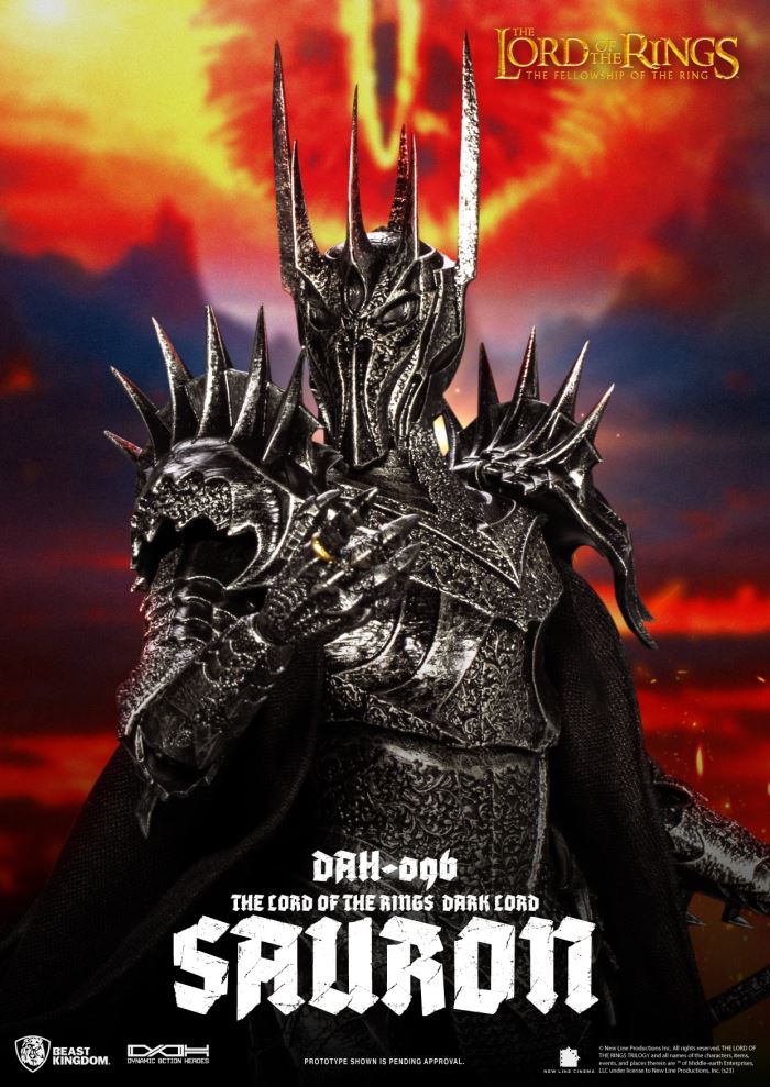 The Lord of the Rings: The Fellowship of the Ring, the Dark Lord Sauron