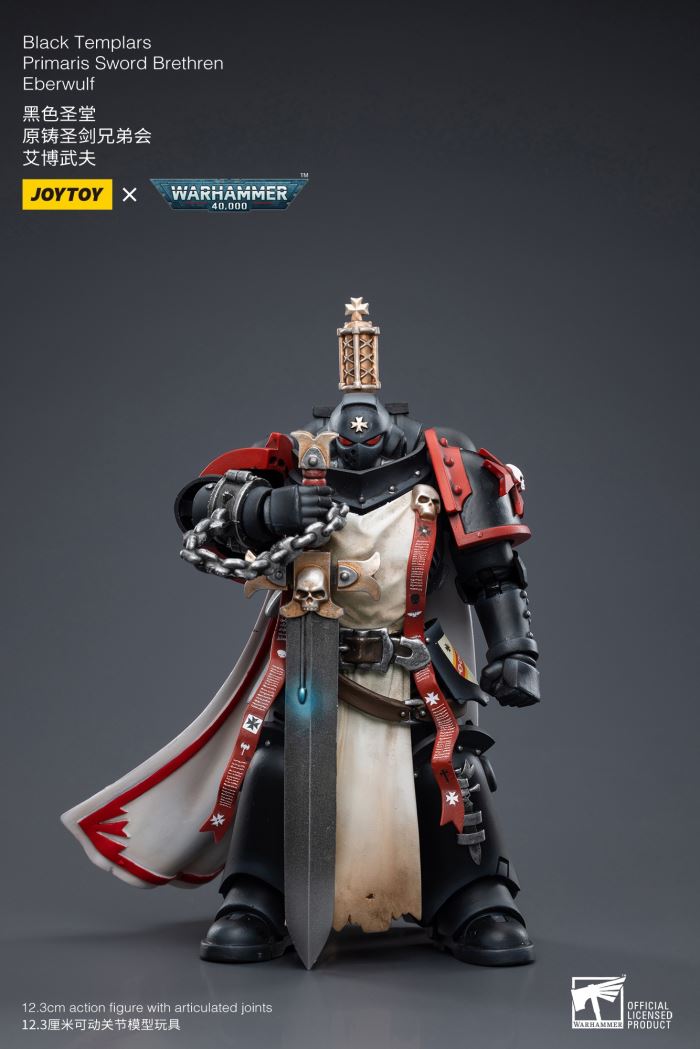Re-engraved BT trio - Black Templar Rolandus/Badkras/Aibowufu 1/18