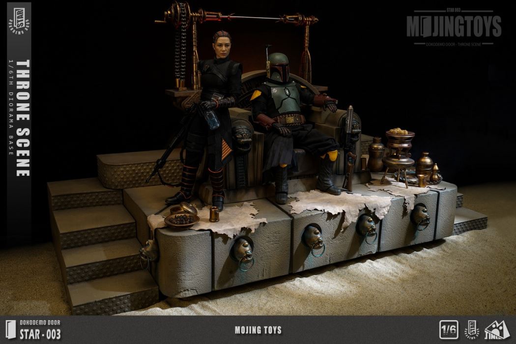 Dokodemo door [1/6 Boba Fett Throne matching scene] STAR003