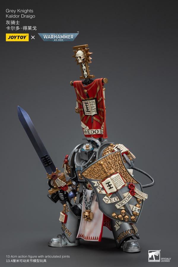 DA Deathwing Knight Trio/DA Deathwing Assault Master + Flag Bearer + Warrior/Gray Knight Kaldor Draigo 1/18