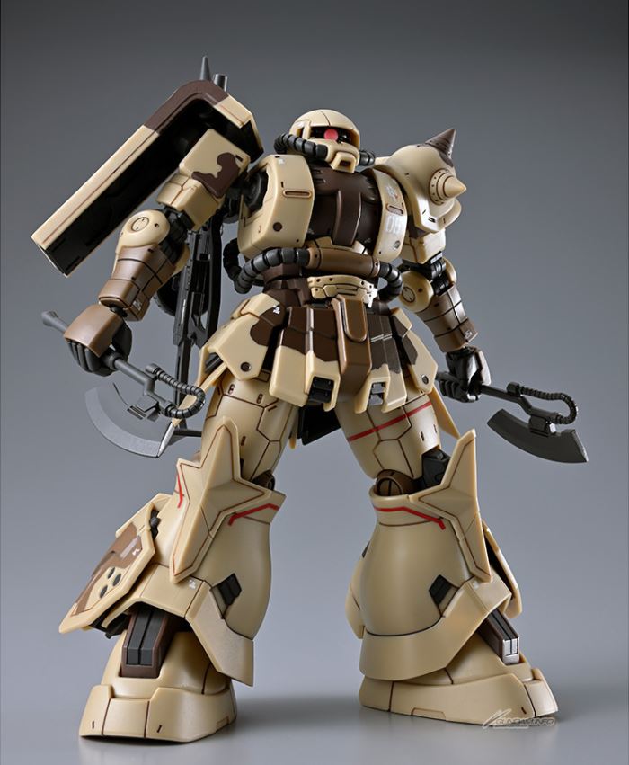 HG 1/144 High Mobility Type Zaku Ground Use (Danang Machine)