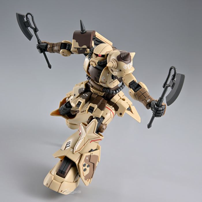 HG 1/144 High Mobility Type Zaku Ground Use (Danang Machine)