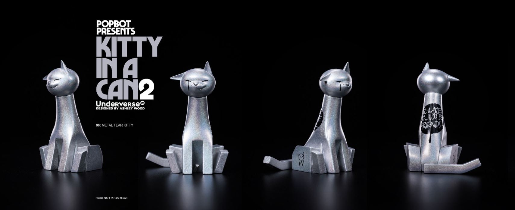 Popbot series blind box Kitty In A Can! 2