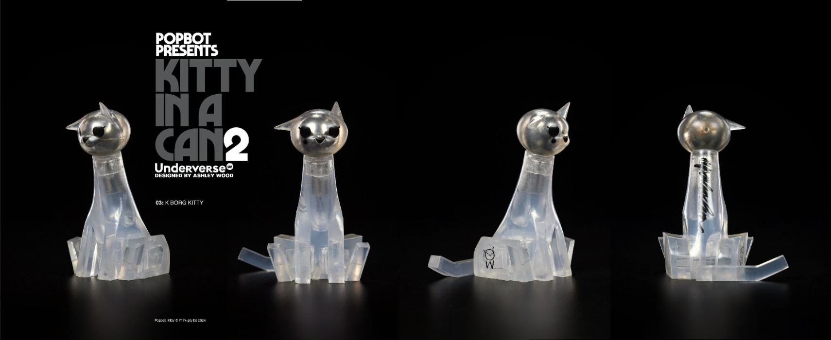 Popbot series blind box Kitty In A Can! 2