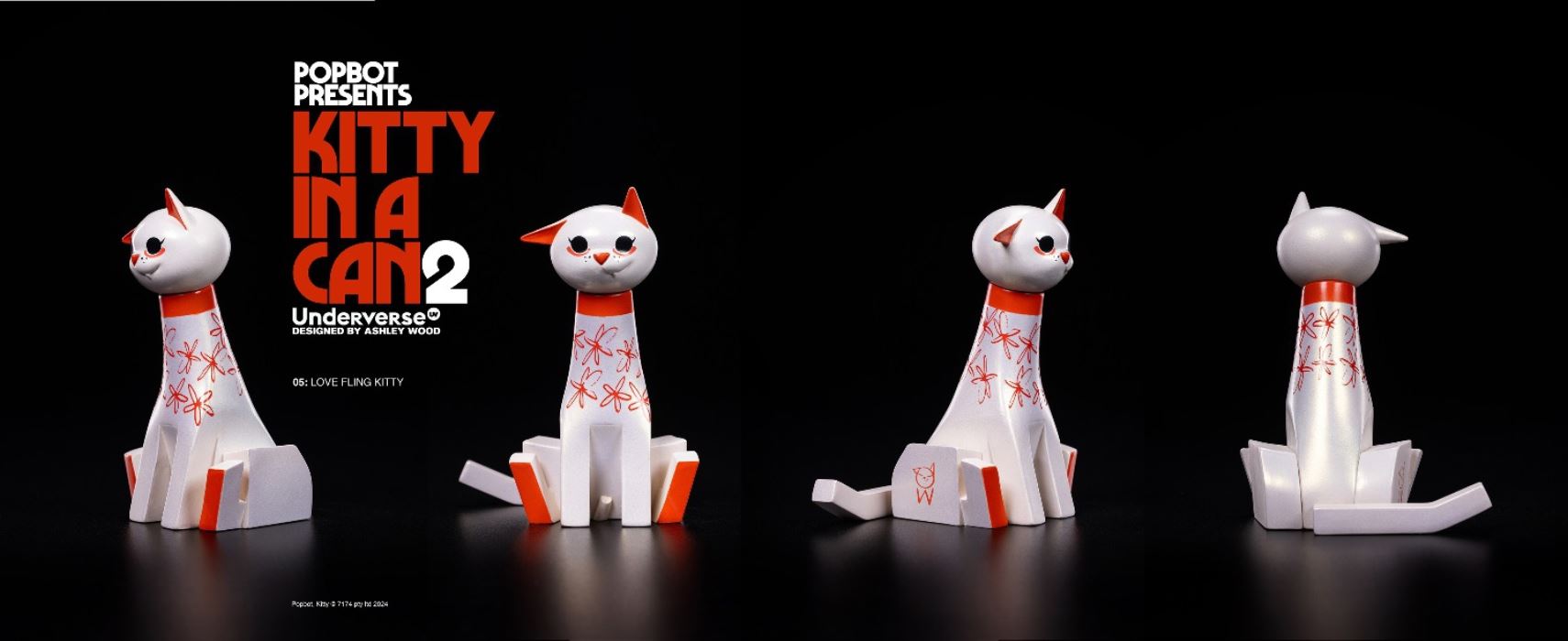 Popbot series blind box Kitty In A Can! 2