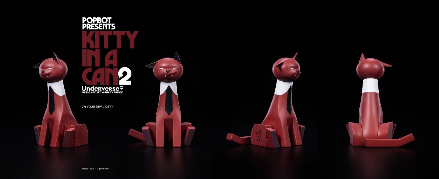 Popbot series blind box Kitty In A Can! 2