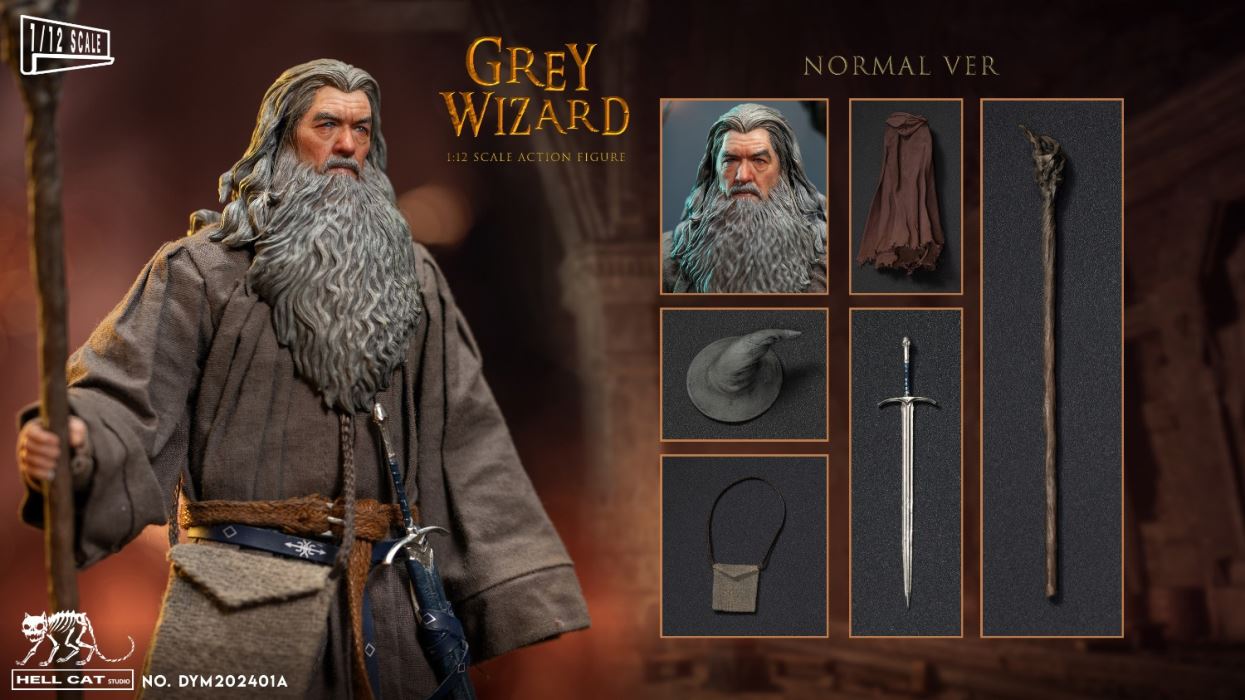 Gray Robe Wizard 1/12