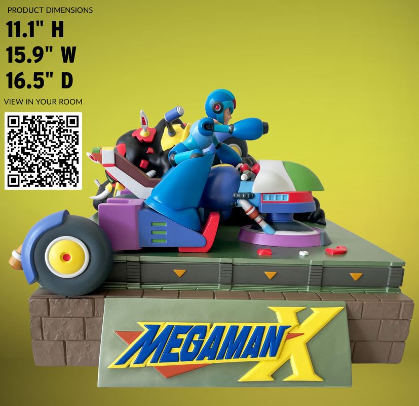 MEGA MAN X ON RIDE CHASER