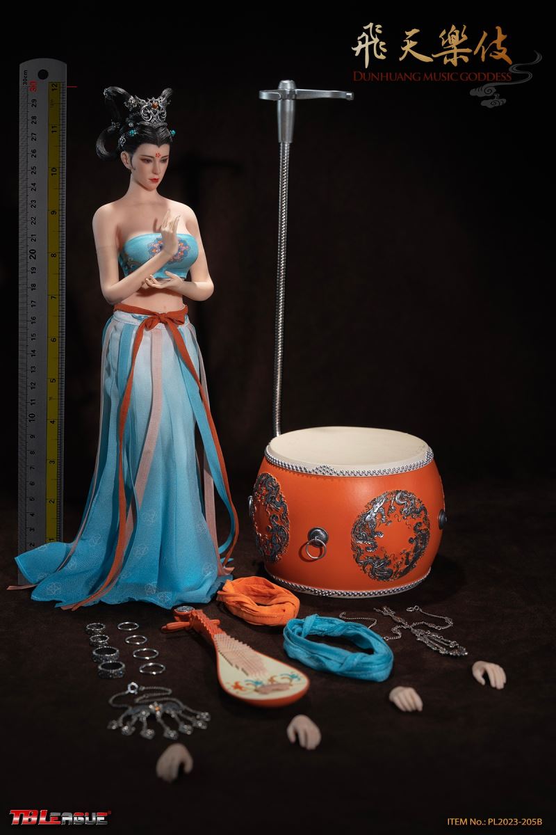 Dunhuang Music Goddess-Blue 1/6