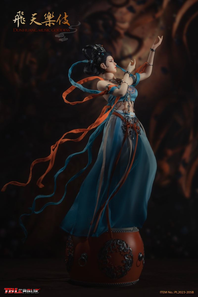 Dunhuang Music Goddess-Blue 1/6