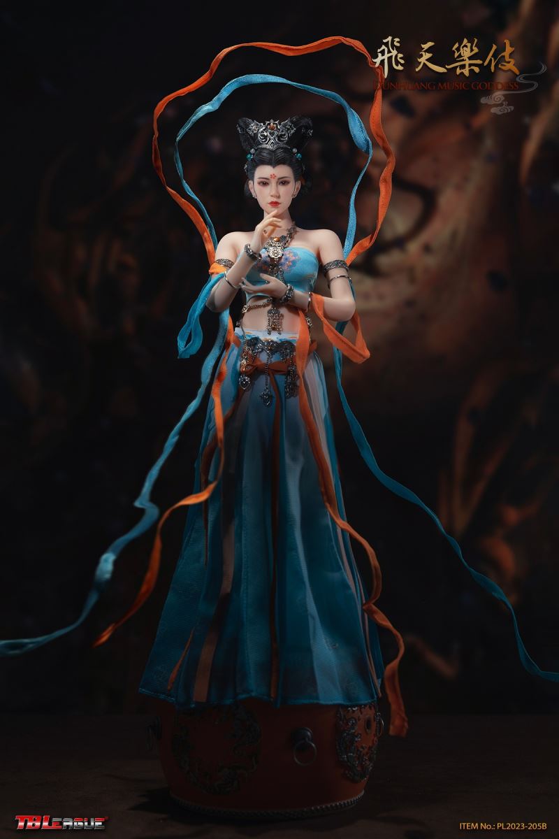 Dunhuang Music Goddess-Blue 1/6