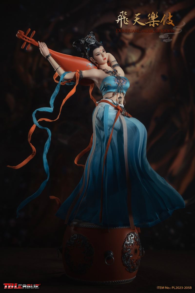 Dunhuang Music Goddess-Blue 1/6