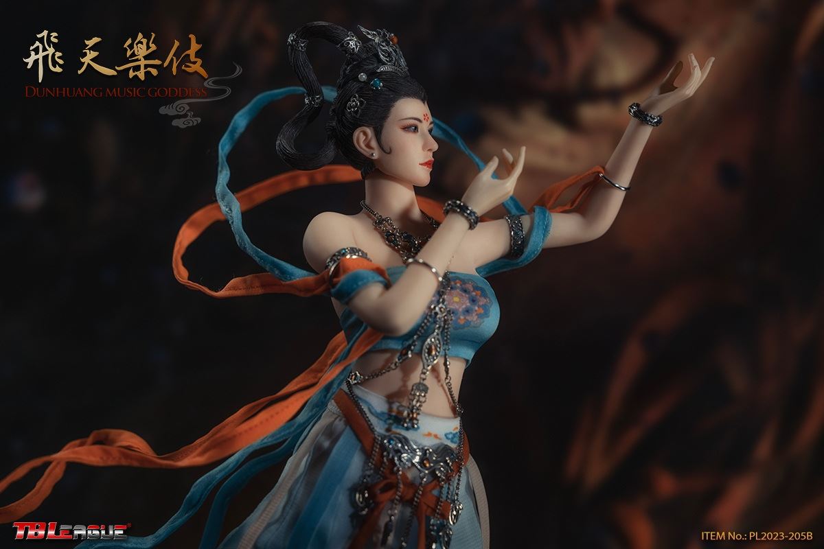 Dunhuang Music Goddess-Blue 1/6