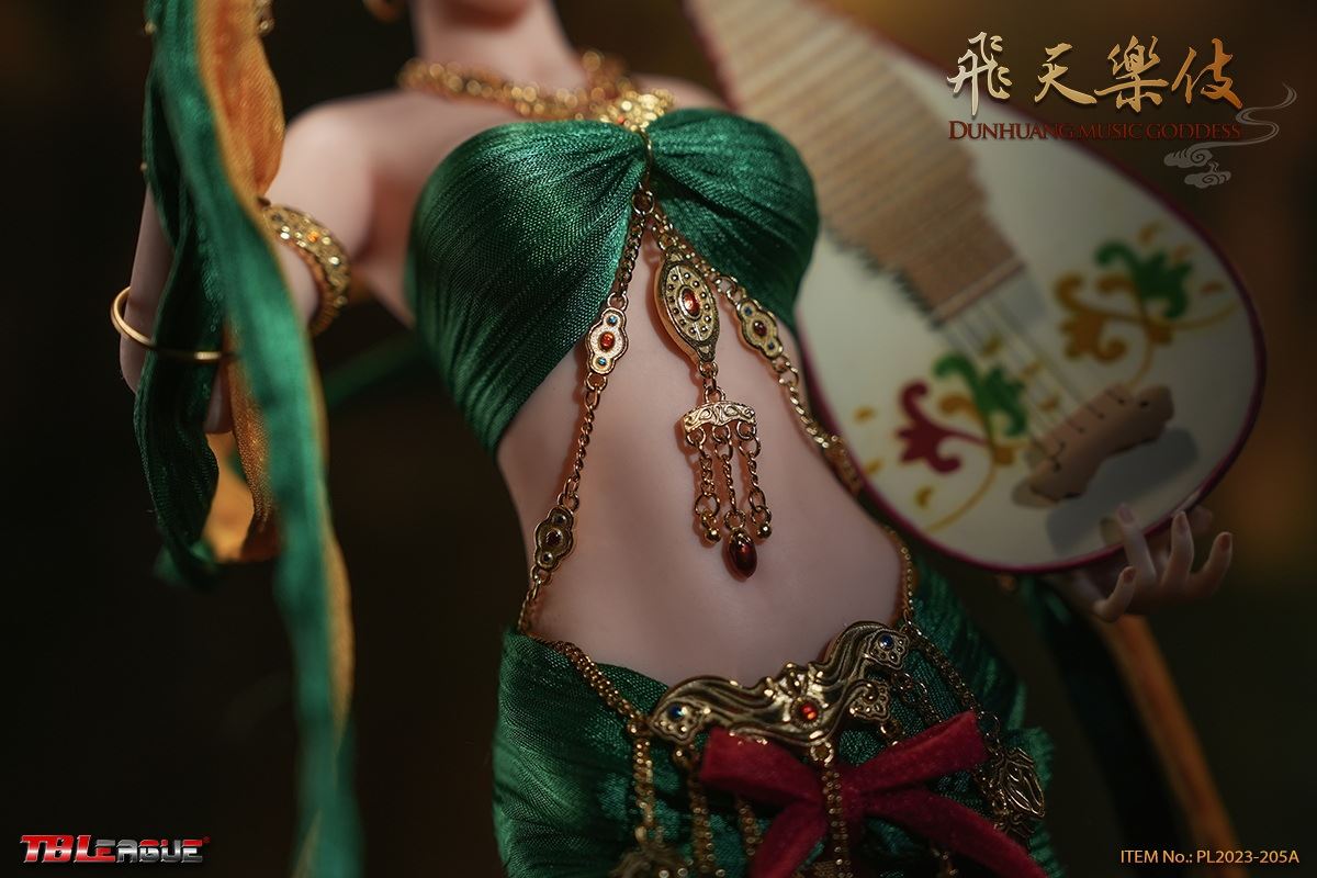 Dunhuang Music Goddess-Red 1/6