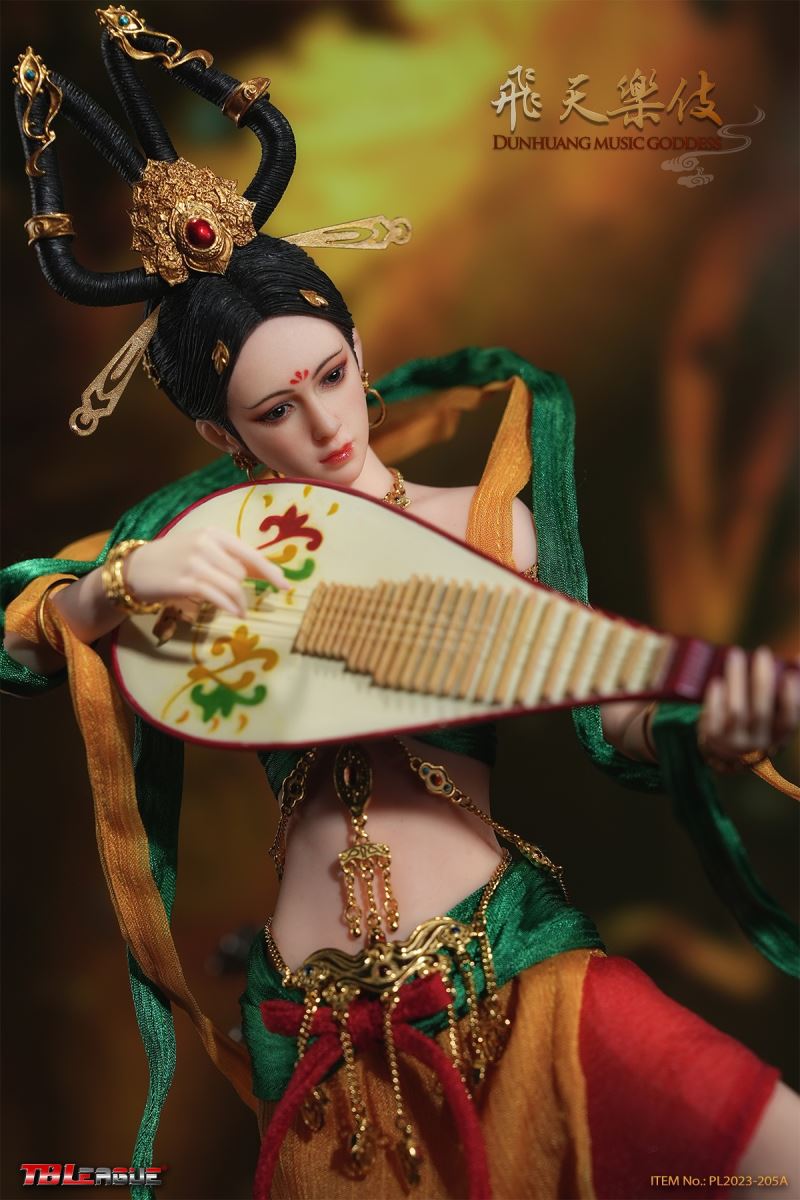 Dunhuang Music Goddess-Red 1/6