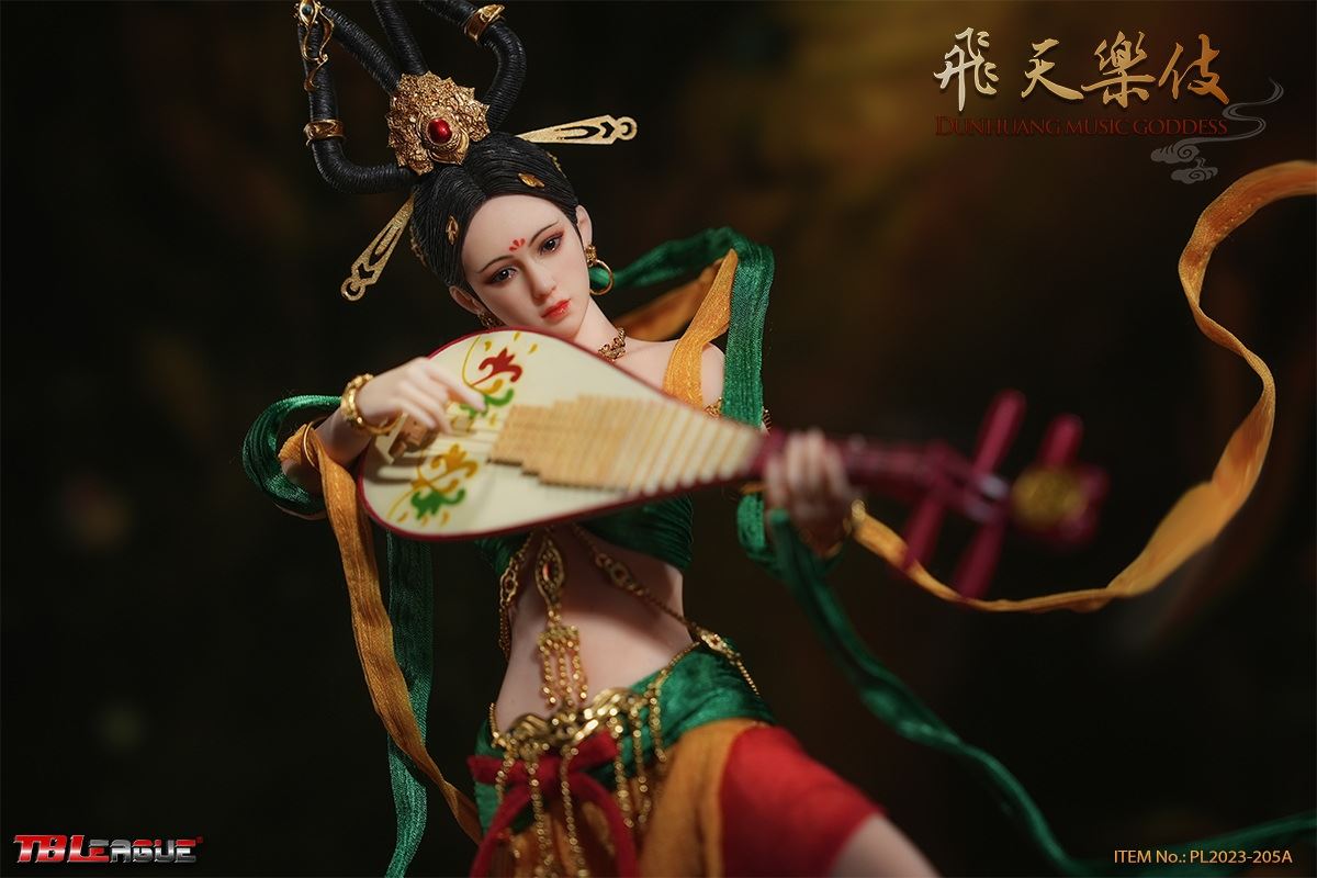 Dunhuang Music Goddess-Red 1/6