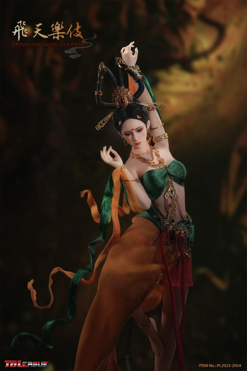 Dunhuang Music Goddess-Red 1/6
