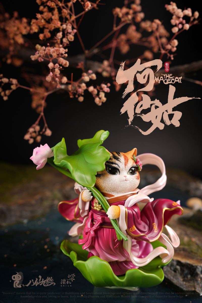 Eight Immortals and Nine Cats Meow Eight Immortals - He Xiangu