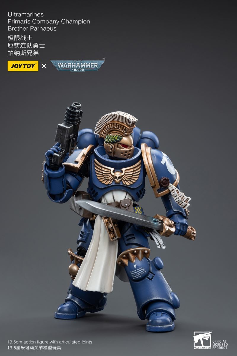 Warhammer 40,000 Ultramarines Primaris Company Champion Brother Parnaeus