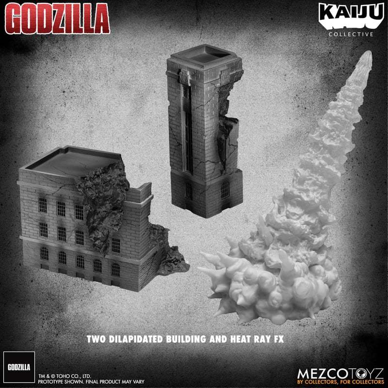 Godzilla (1954) Kaiju Collective Godzilla (Black & White)