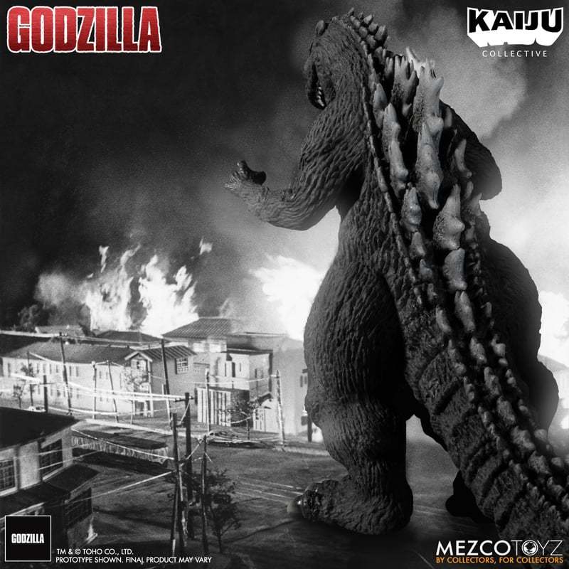 Godzilla (1954) Kaiju Collective Godzilla (Black & White)