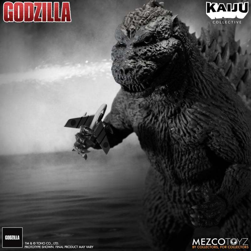 Godzilla (1954) Kaiju Collective Godzilla (Black & White)